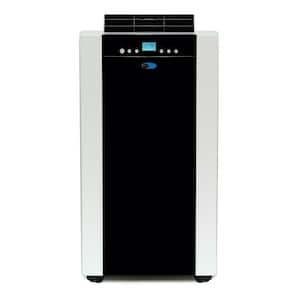 9,200 (DOE) BTU Portable Air Conditioner Cools 500 Sq. Ft. with Heater, Dehumidifier, and Remote in Black