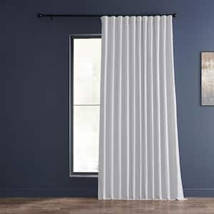 Ice Extra Wide Rod Pocket Blackout Curtain - 100 in. W x 84 in. L (1 Panel)