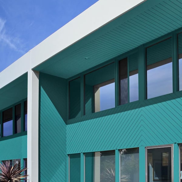 1 gal. #500B-6 Peacock Feather Satin Exterior Paint