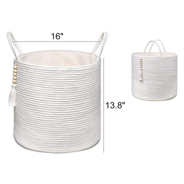 Metaltex USA Inc. Under Shelf Basket, White, 16-inch