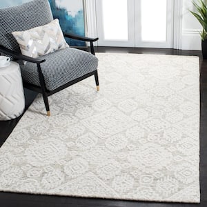 Metro Light Brown/Ivory 5 ft. x 8 ft. Geometric Diamonds Area Rug