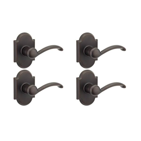 Kwikset Austin Venetian Bronze Passage Hall/Closet Door Handle (4