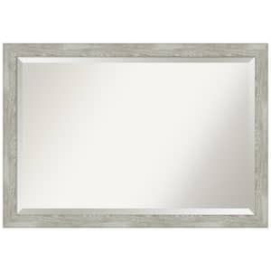 Dove Greywash Narrow 39.5 in. H x 27.5 in. W Framed Wall Mirror