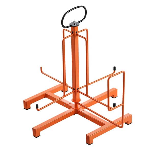 Moveable Cable Rack VEVOR Cable Dispenser, Floor or Stud Mounted, Wire Spool Rack, Portable ...
