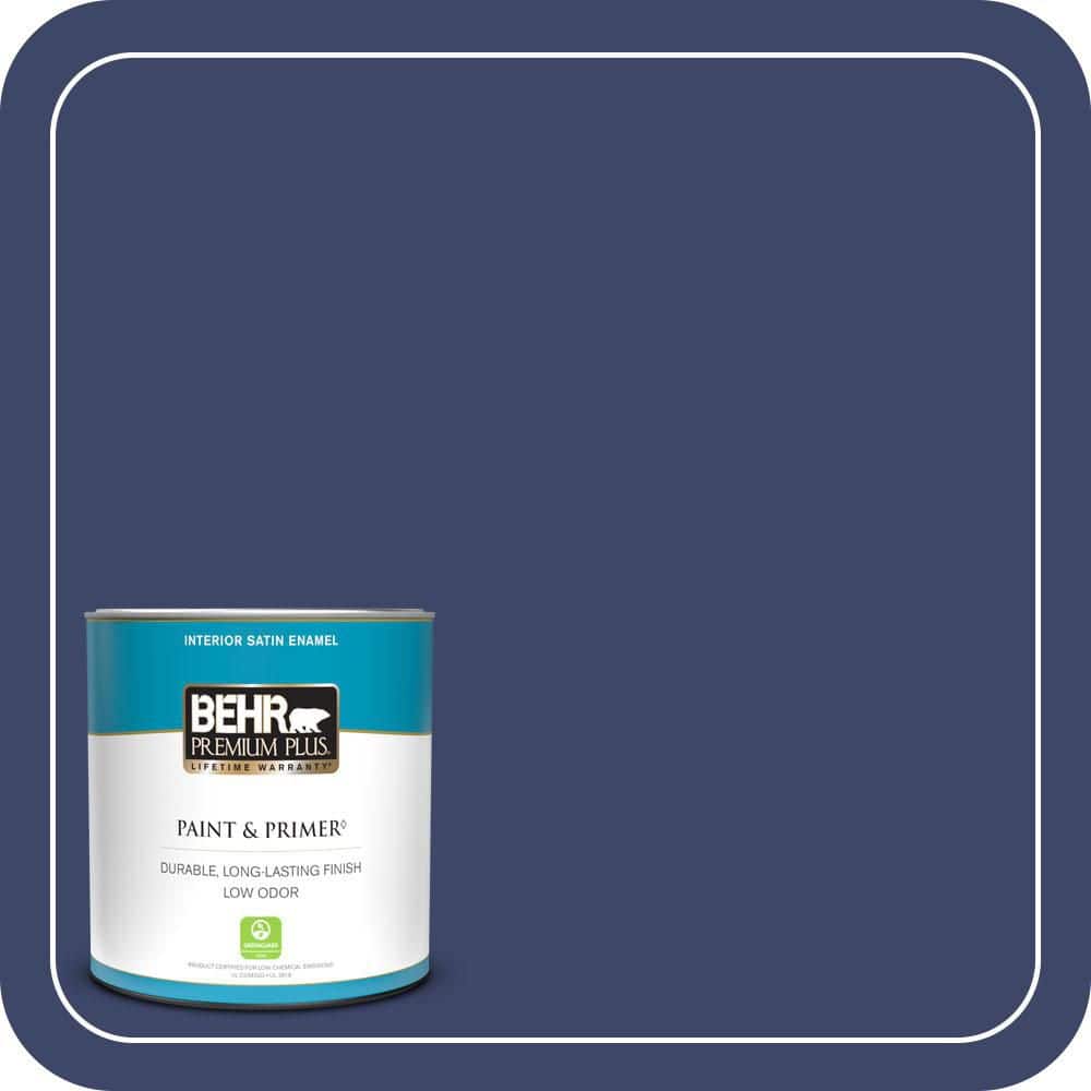 1 qt. #S-H-620 Midnight Sky Satin Enamel Low Odor Interior Paint & Primer price history on PriceWatchPro