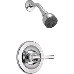 Foundations Single-Handle 1-Spray Shower Faucet in Chrome (Valve Included)
