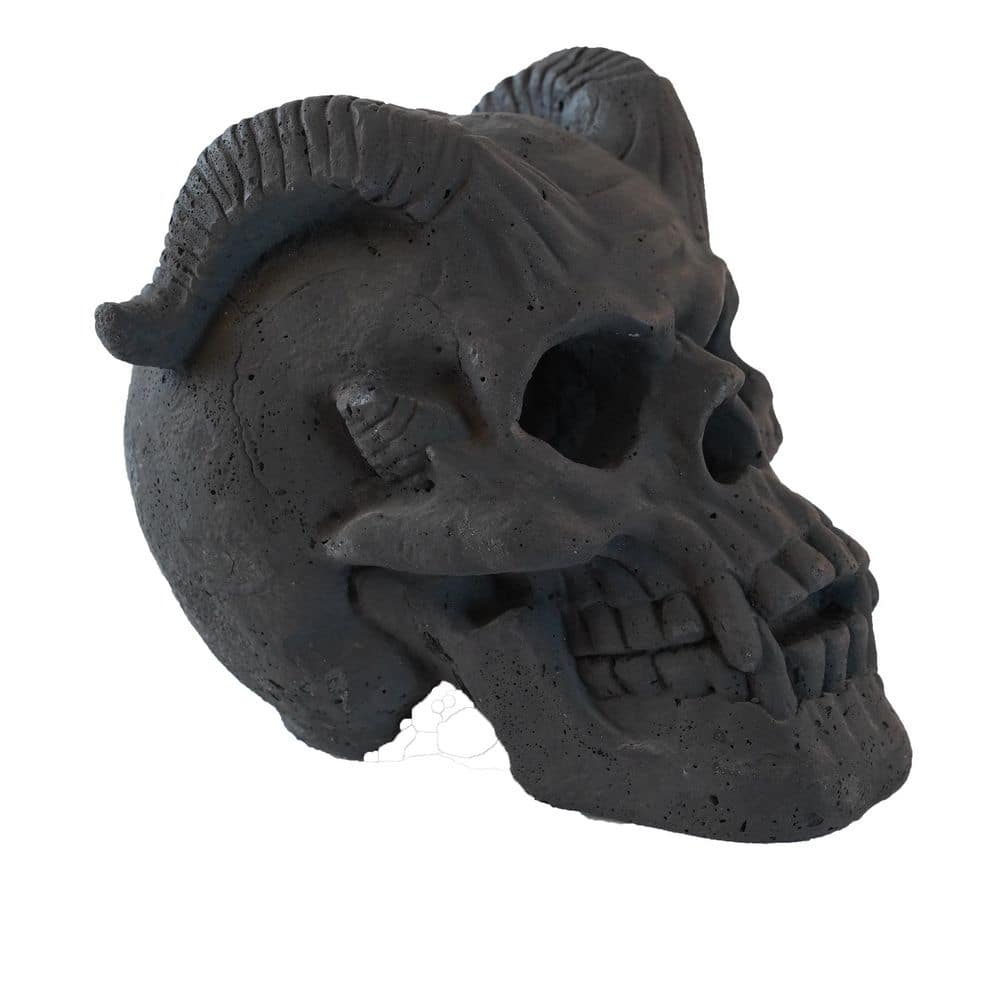 3000°F MGO Skull Fire Log, Haunted Flame Fire Pit Decor for NG/LP Fireplaces, Halloween and Campfire Nights price history on PriceWatchPro