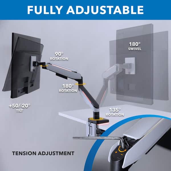 Full-Motion Pole Mount Monitor Arm Supplier and Manufacturer- LUMI