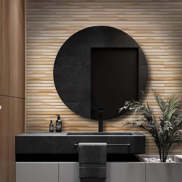Apollo Tile Bois Brown 15.75 in. x 47.25 in. Matte Ceramic Subway Deco Wall Tile (14 Cases/217 sq. ft./Pallet)