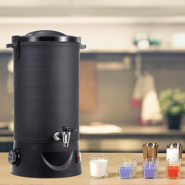 10L Wax Melter for Candle Making, Extra Large Electric Wax Melting Pot, with Easy Pour Spout and 9-level Temp Control