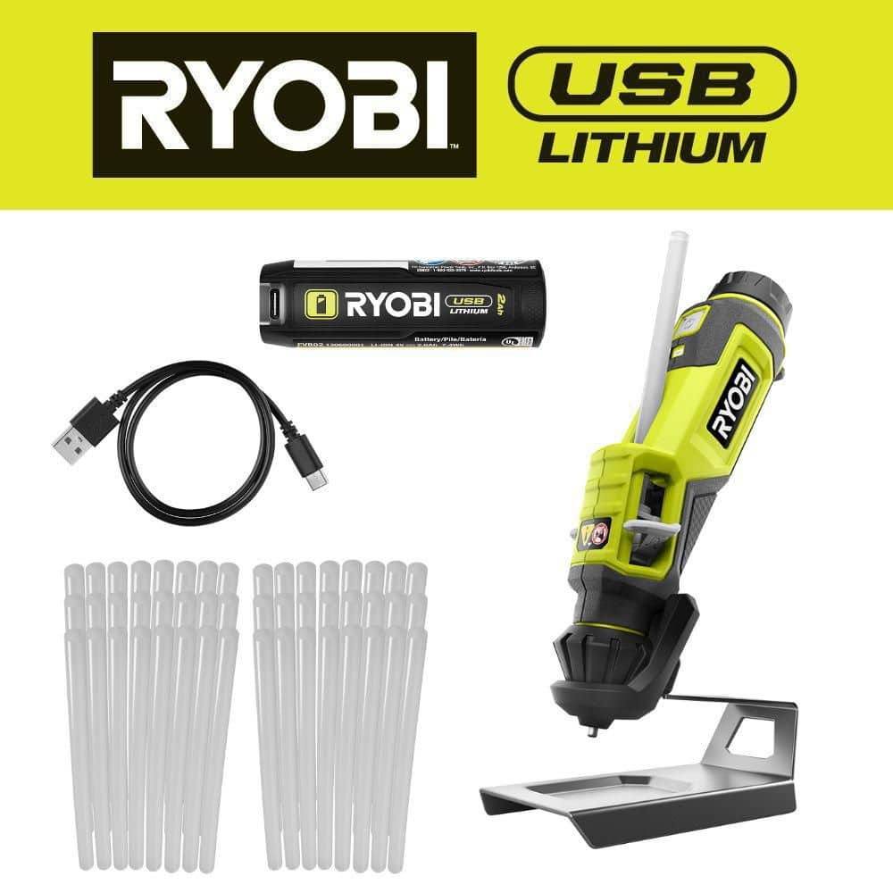 USB Lithium Glue Pen Kit with 2.0 Ah USB Lithium Battery, Charging Cable, and Mini Size Glue Sticks (48-Piece) price history on PriceWatchPro