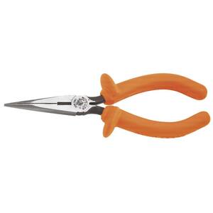6 in. Insulated Standard Long Nose Side Cutting Pliers