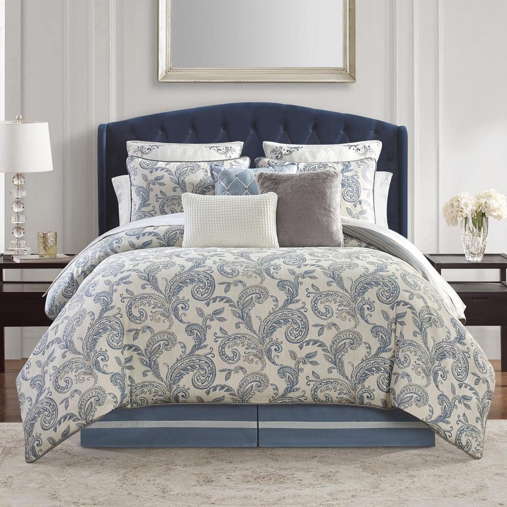 Waterford Fine Linens Florence 6PC Comforter Set King