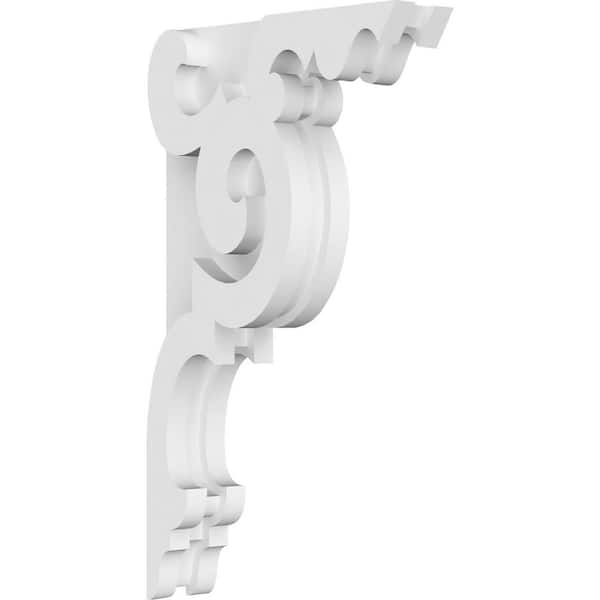 Ekena Millwork Benson 1.5 in. W x 13 in. H x 7.5 in. D Signature Urethane Polyurethane Corbel