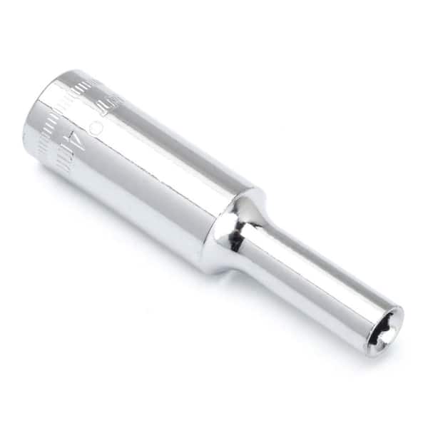 Crescent 1/4 in. Drive Metric 6-Point Deep Socket Set with Socket