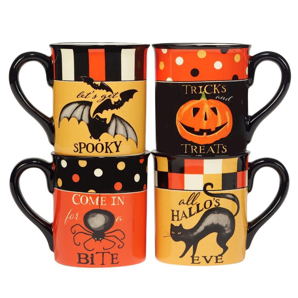Certified International Spooky Halloween 18 oz. Assorted Colors