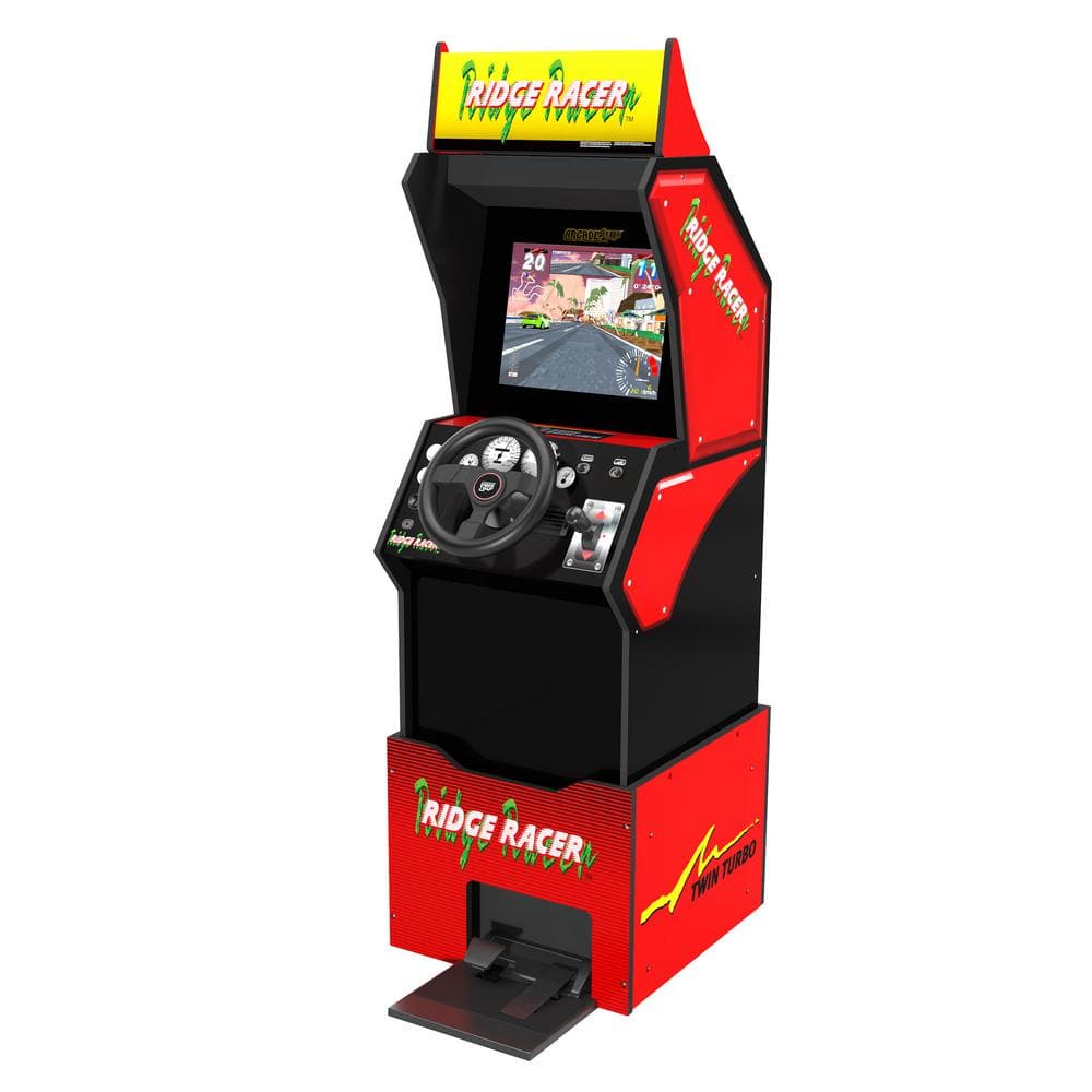 ARCADE1UP Ridge Racer Stand Up Arcade 195570010754 The Home Depot