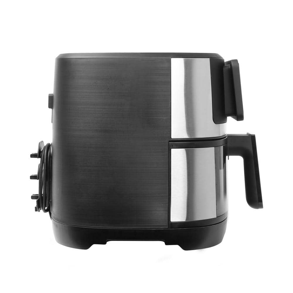 Kalorik Vivid Touch 5-Quart Black Stainless Steel Air Fryer