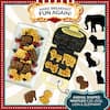 Nostalgia Manwfl4yw MyMini Animal Circus Waffle Maker - Yellow