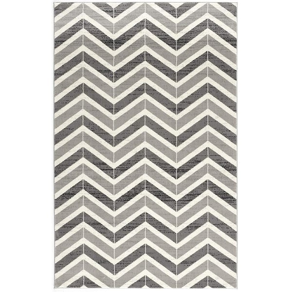 Rug Branch Montage Collection Modern Abstract Doormat Area Rug