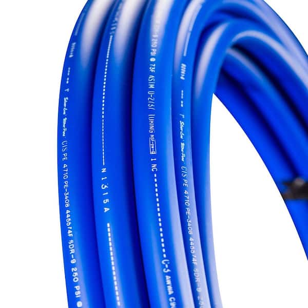 1 in. x 300 ft. 250 psi Polyethylene Pipe Blue 1 in. x 300 ft. 250 psi Polyethylene Pipe Blue