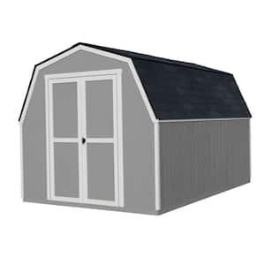 Andover Do-it Yourself 8 ft. x 12 ft. Outdoor Barn Style Wood Storage Shed (96 sq. ft.)