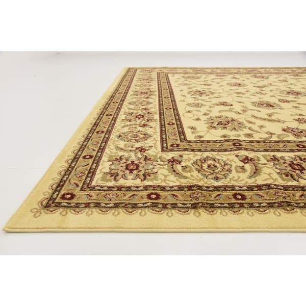 Unique Loom Voyage St. Louis Ivory 9' 0 x 12' 0 Area Rug 3123576 - The Home  Depot