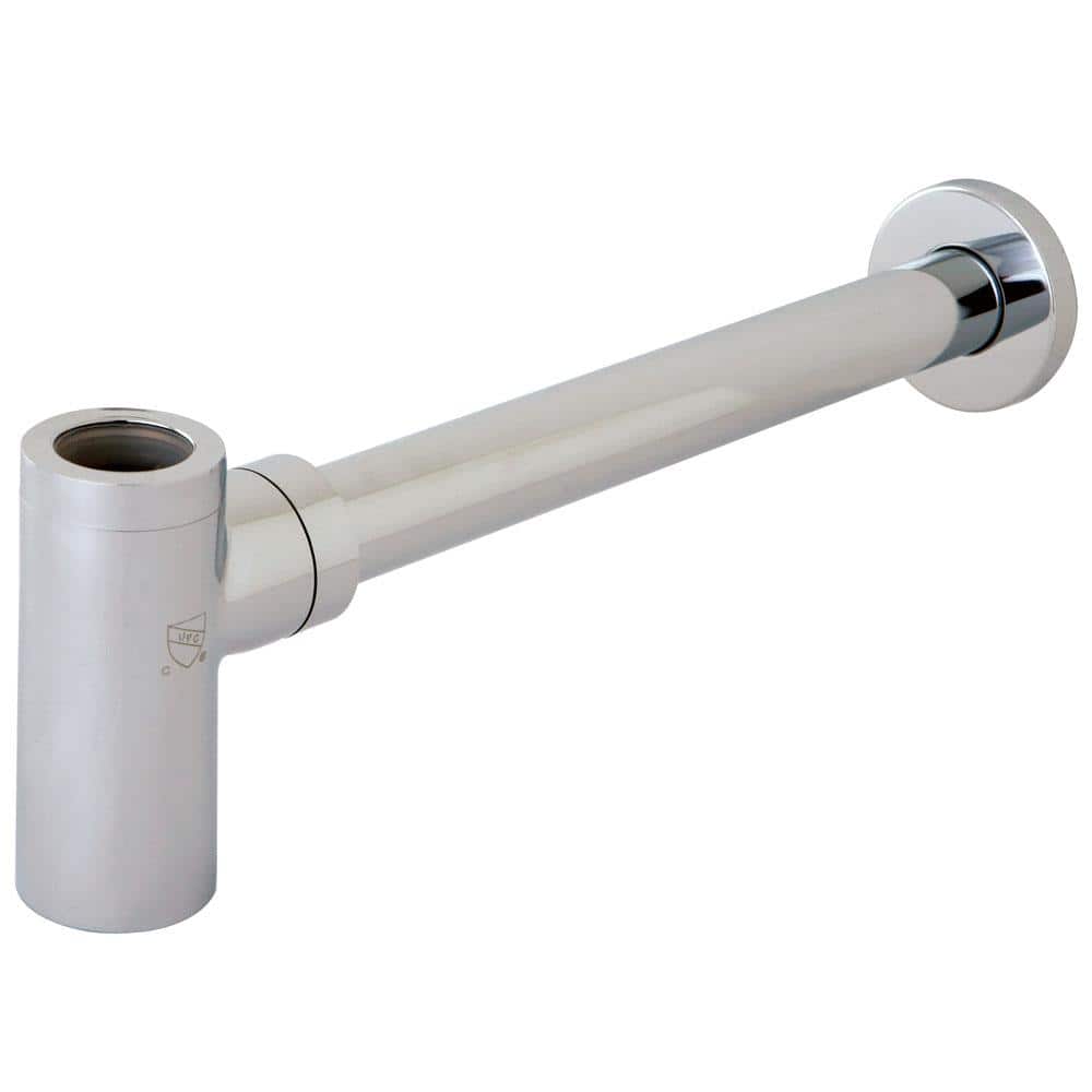 Modern Decorative 1-1/4 in. Brass P-Trap in Chrome price history on PriceWatchPro