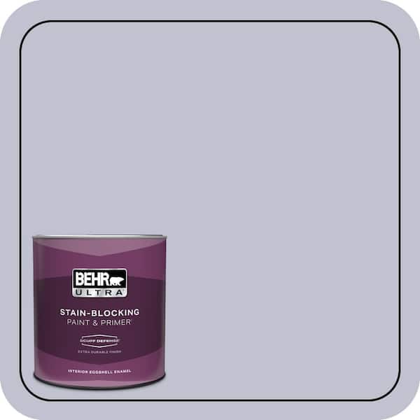 BEHR ULTRA 1 qt. #S550-2 Powder Lilac Extra Durable Eggshell Enamel Interior Paint & Primer