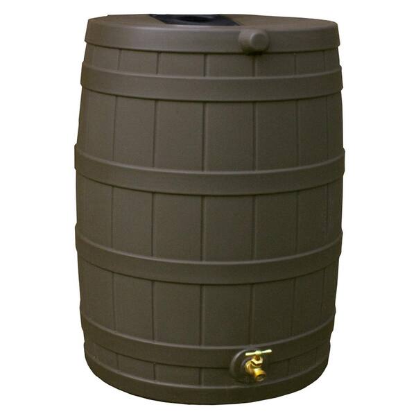 Good Ideas 40 Gal. Rain Wizard in Oak