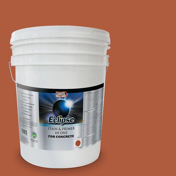 Anvil 5-gal. Terra Cotta Eclipse Concrete Stain and Primer in One