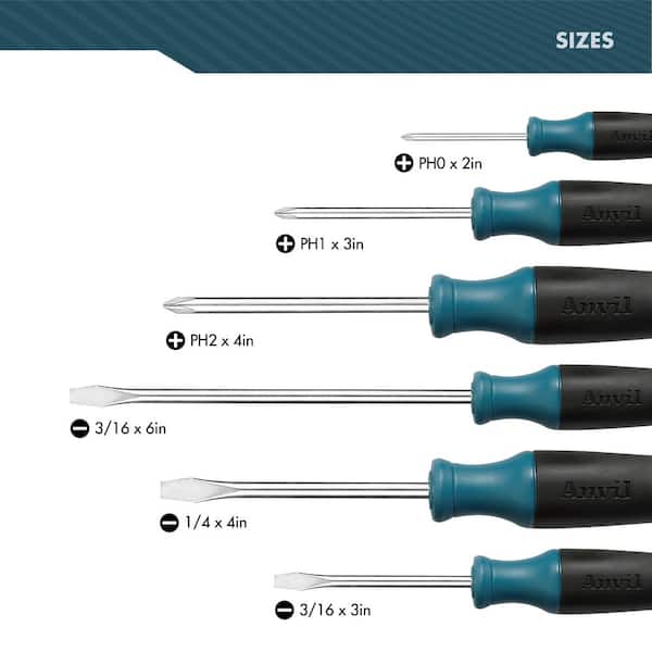 6-Piece Screwdriver Set