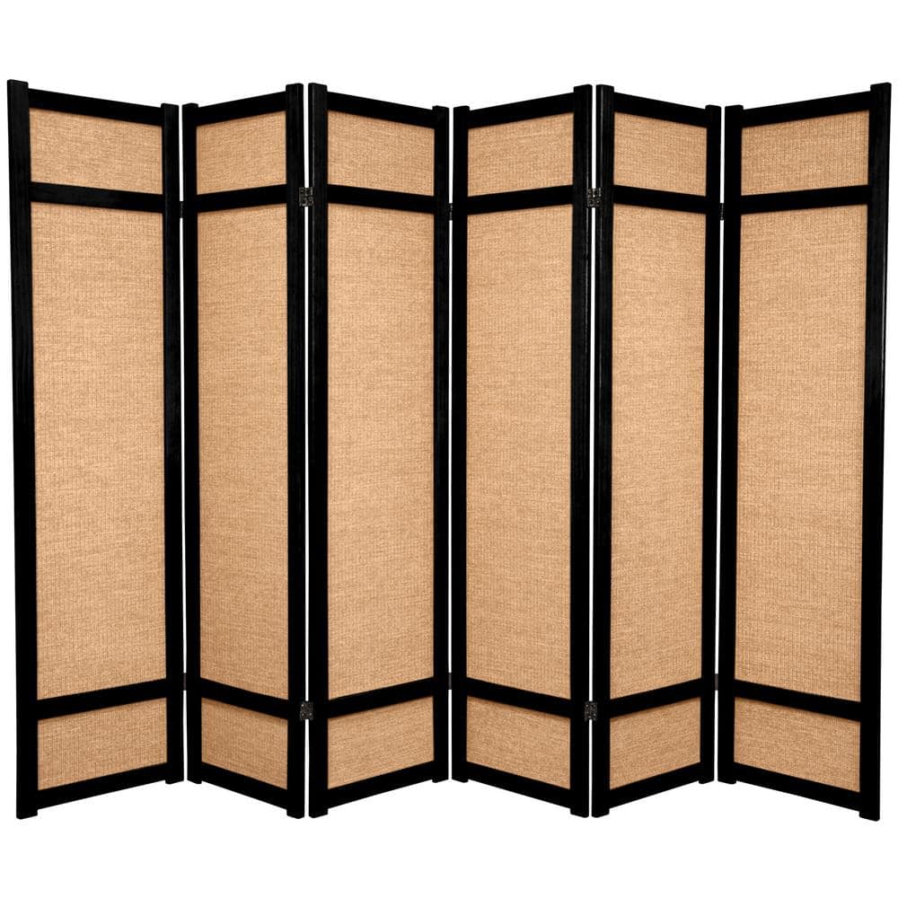 Reviews for Oriental Furniture 6 ft. Black 6Panel Room Divider Pg 1