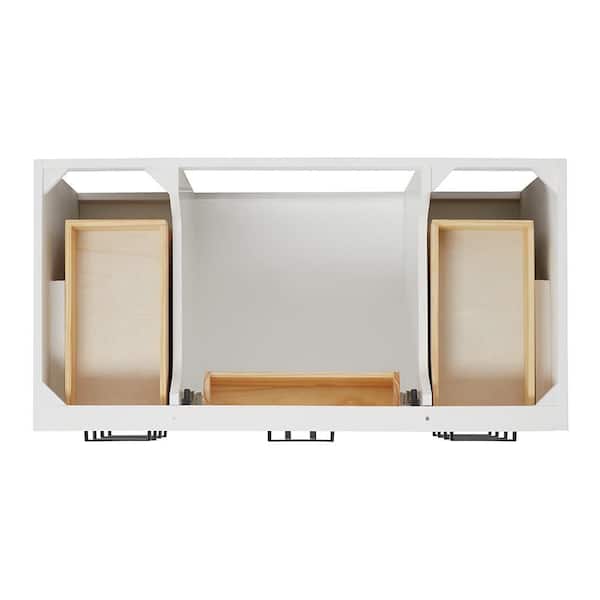 ARIEL Hepburn 42 in. W x 22 in. D x 36 in. H Single Sink
