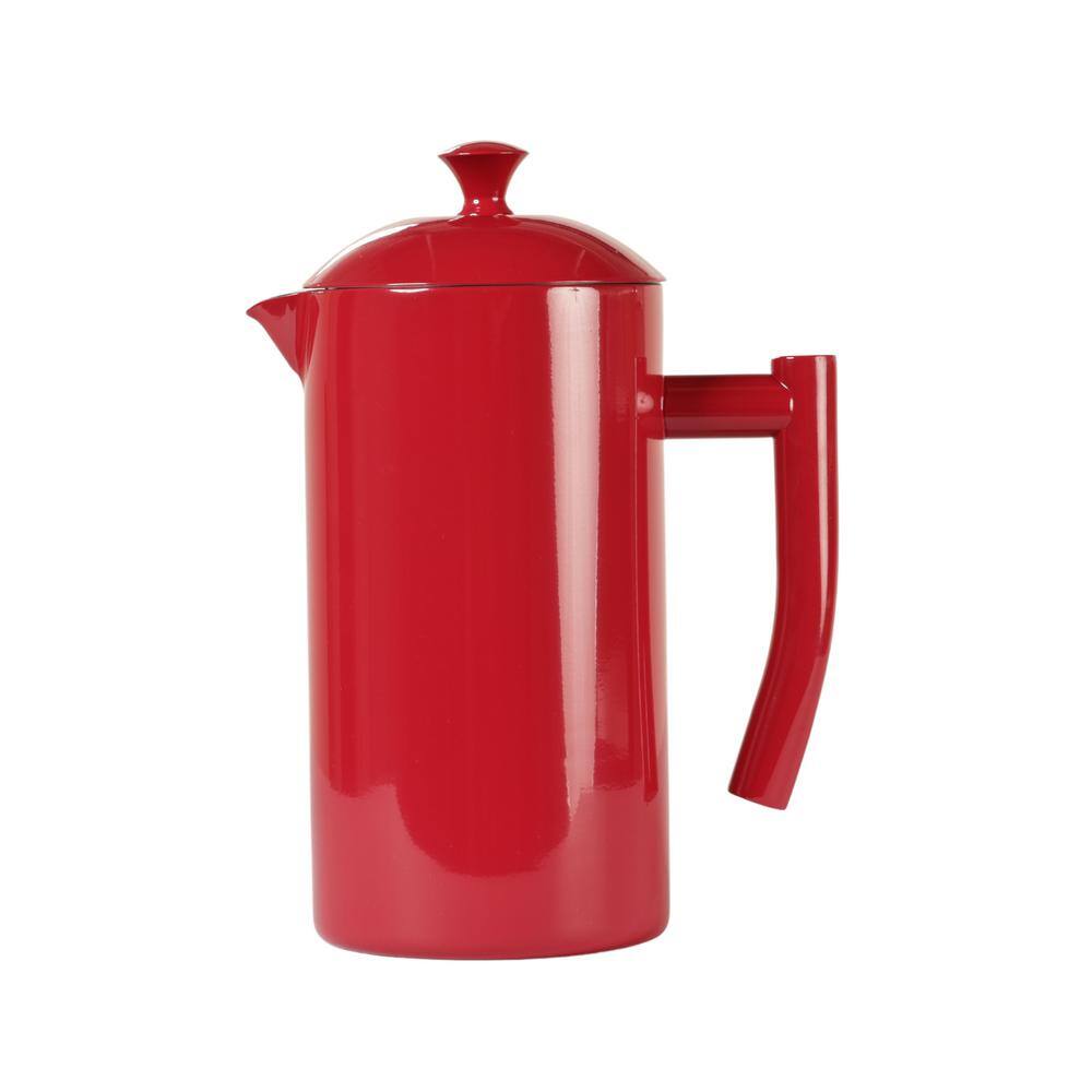Frieling 4.25 Cups French Press Coffee Maker, Shiraz Red, 34 fl. oz