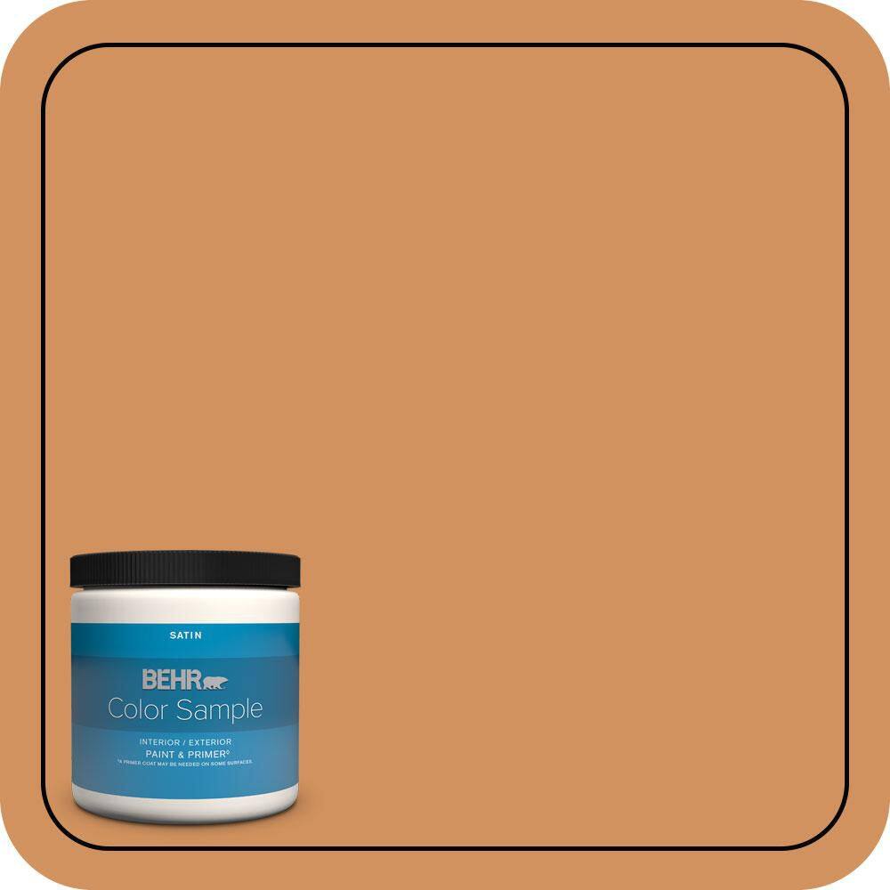 8 oz. #BIC-15 Golden Poppy Satin Enamel Interior/Exterior Paint & Primer Color Sample price history on PriceWatchPro