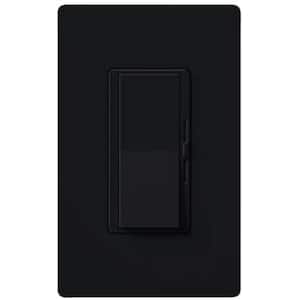 Diva Dimmer Switch for Magnetic Low Voltage, 450-Watt/Single-Pole or 3-Way, Black (DVLV-603P-BL)