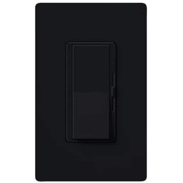 Diva Dimmer Switch for Magnetic Low Voltage, 450-Watt/Single-Pole or 3-Way, Black (DVLV-603P-BL)