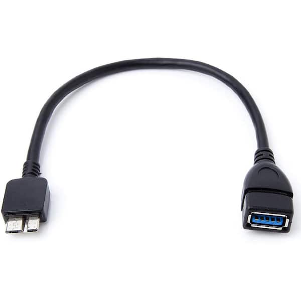 krigsskib jøde misundelse SANOXY Micro USB 3.0 OTG to Female USB 3.0 Cable SANOXY-VNDR-Usb3-otg - The  Home Depot