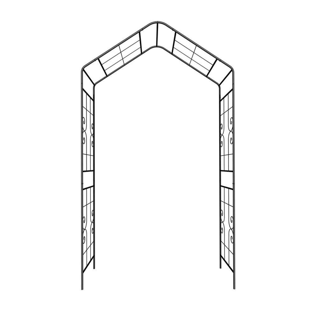94.5 in. x 56.3 in. Garden Arbor, Garden Arch Trellis for Climbing Plants, 