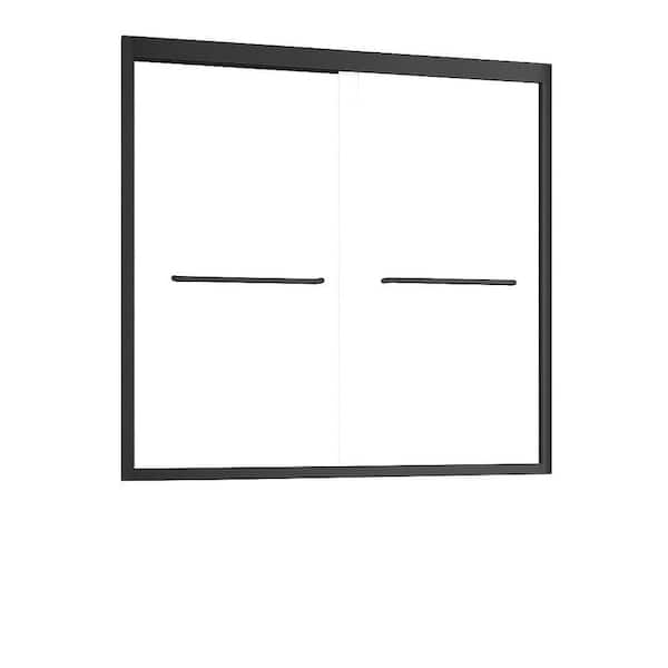 Bootz Industries Aloha 56 - 60 in. W x 58 in. H Semi-Frameless