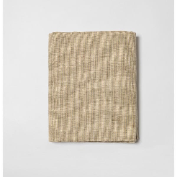 Tweed 60"X102" Green Solid 100% Cotton Tablecloth