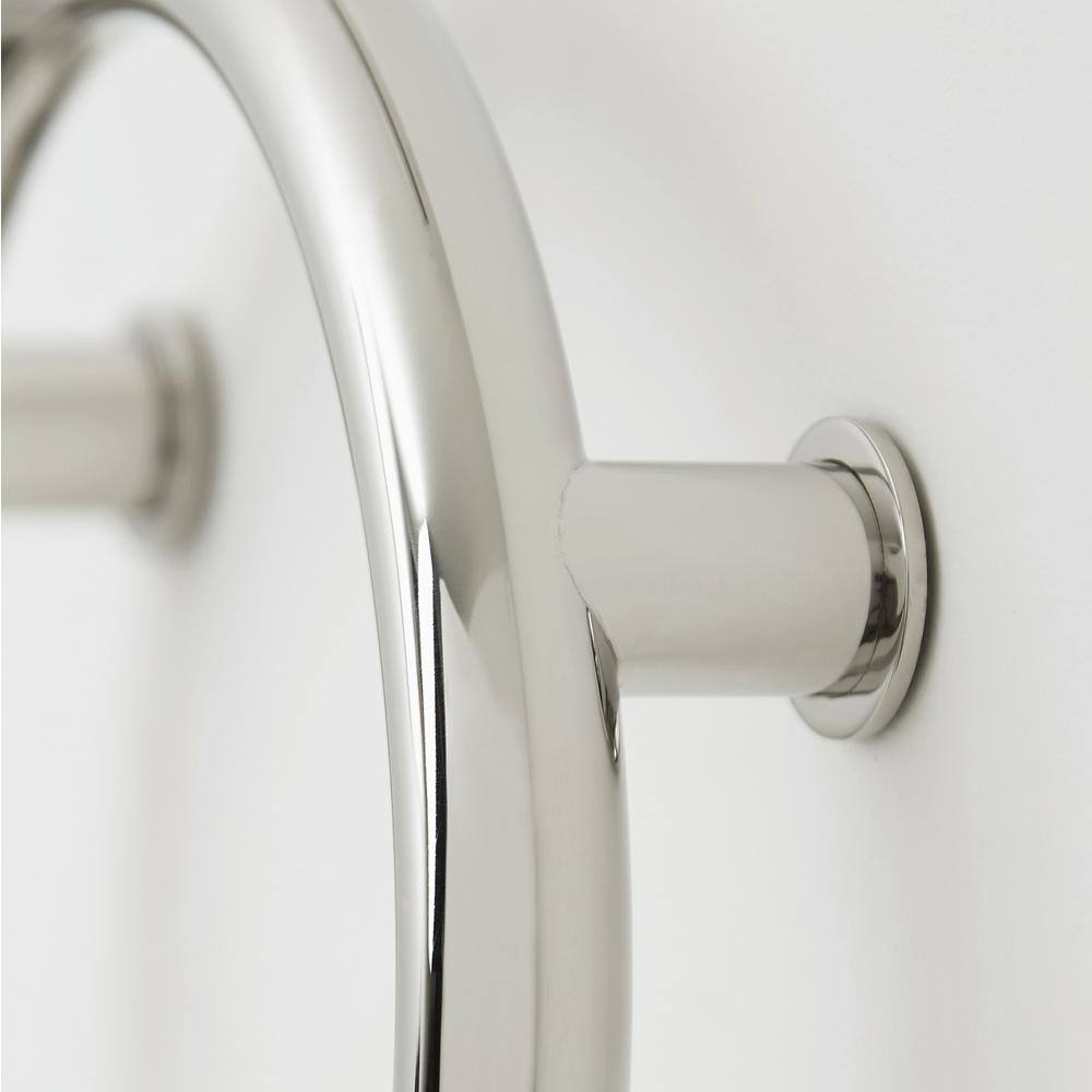 13.25'' Polished Stainless Steel Round Grab Bar