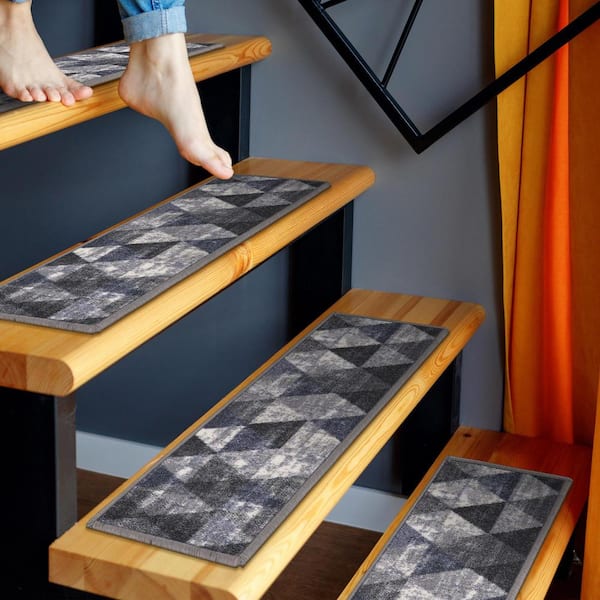 VEVOR Stair Treads, Stairs Carpet Non Slip 9 x 28, Indoor Stair Runner  for Wooden Steps