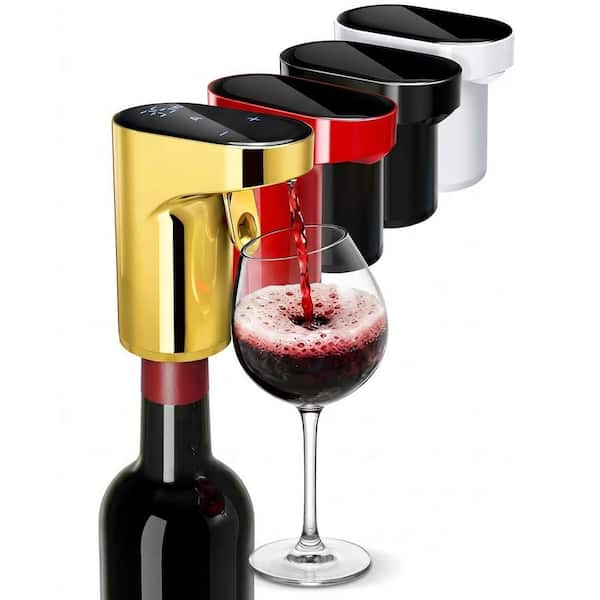 Electric Wine Decanter and Smart Liquor Dispenser with Automatic Aerator and Precision Dosing for Home Bar