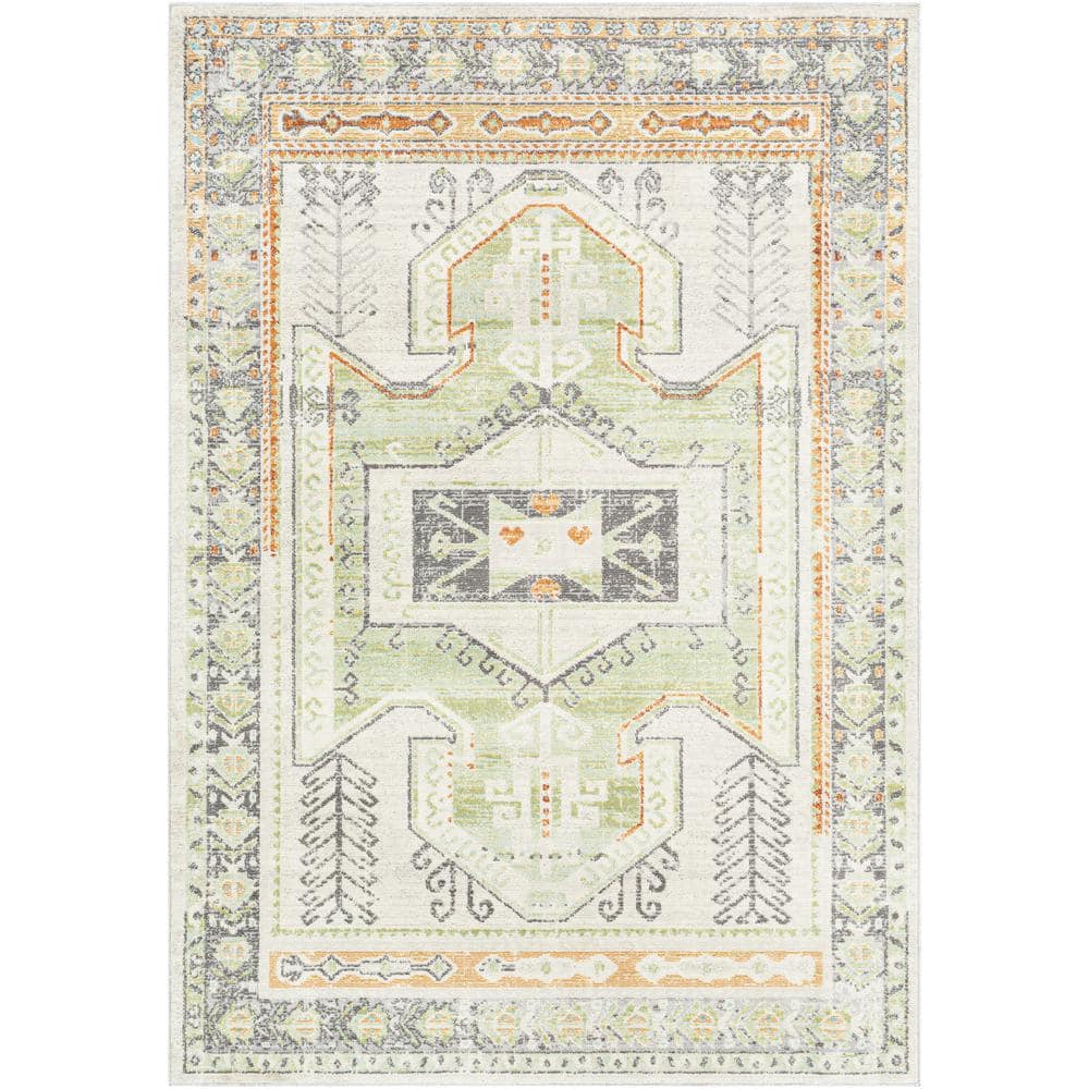 Livabliss Rafferty Beige 8 ft. 10 in. x 12 ft. Indoor/Outdoor Area Rug ...