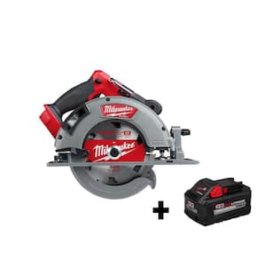 M18 FUEL 18V Lithium-Ion Cordless 7-1/4 in. Circular Saw W/ HIGH OUTPUT XC 8.0Ah Battery