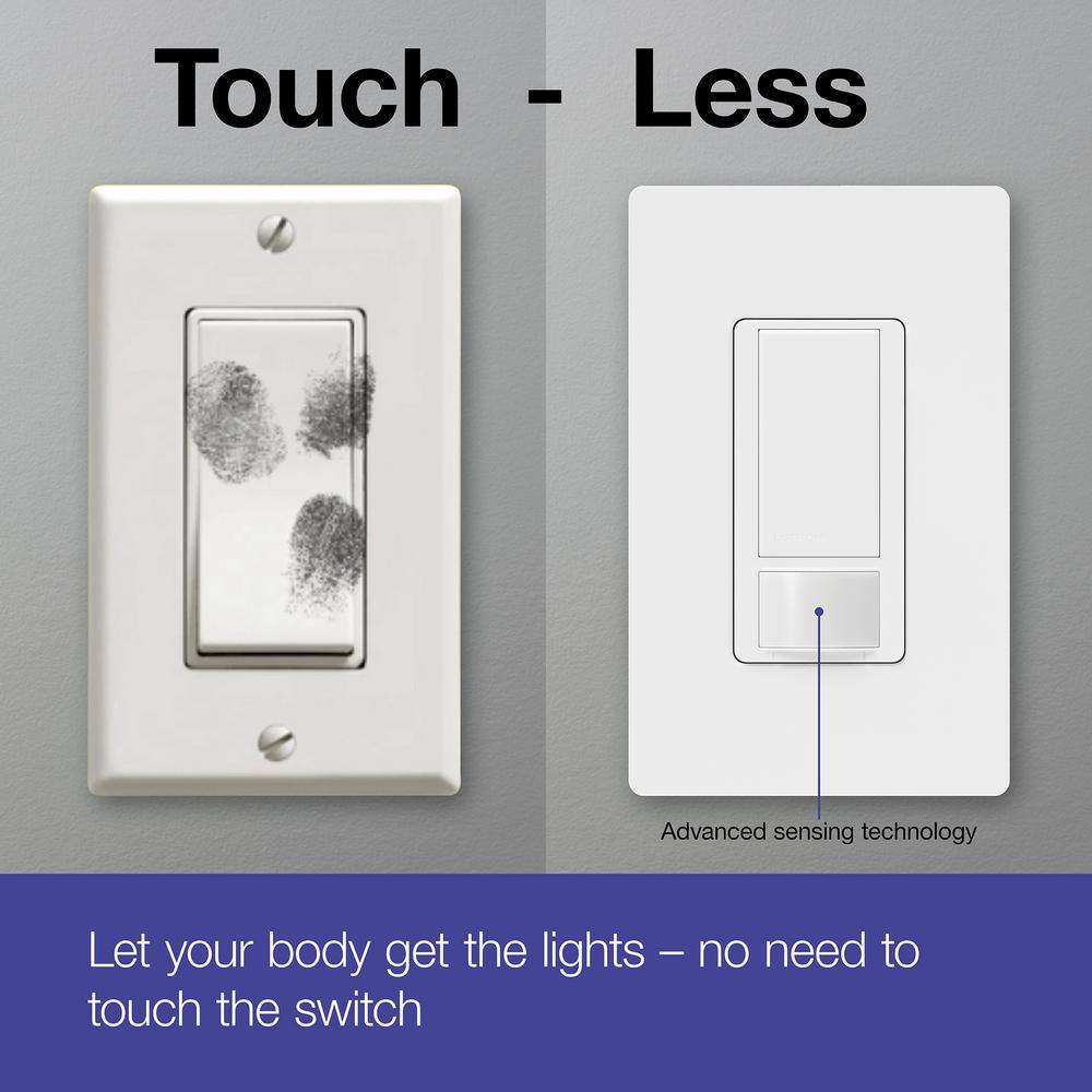 White Smart Motion Sensing Dimmer Switch