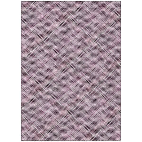 Chantille Machine Washable Indoor/Outdoor Abstract ACN2884 Pink 10 ft. x 14 ft. Area Rug
