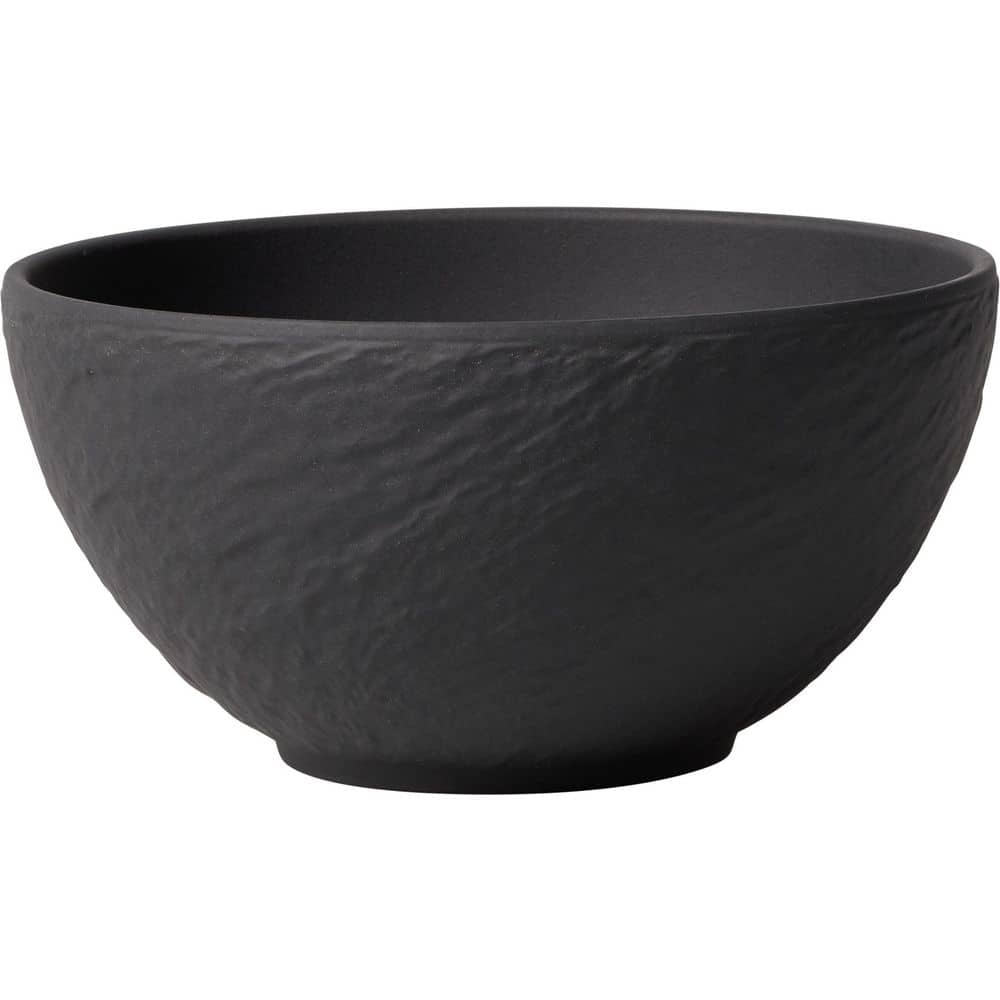 Villeroy & Boch Manufacture Rock 14.5 ft. oz. Black Porcelain Rice